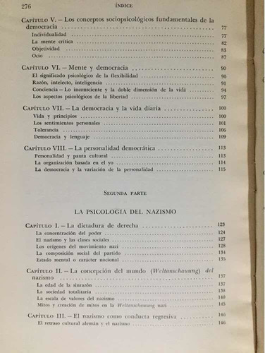 Psicología De La Democracia Y De La Dictadura, Zevedei Barbu (Usado)