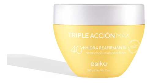 Ésika Crema Facial Hidra Reafirmante Triple Acción Max 40+