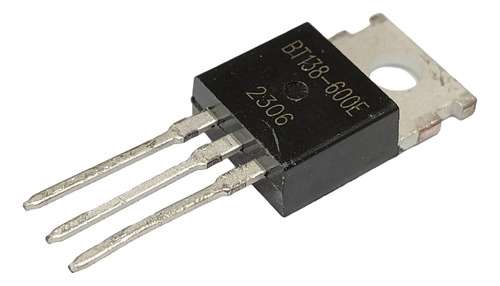 Transistor Triac Bt138-600e Bt138 600v 12a (10 Piezas)