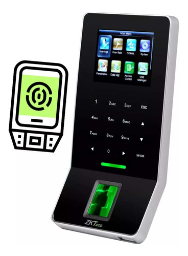 Control De Acceso Zkteco F22 (zlm60)id Biometrica