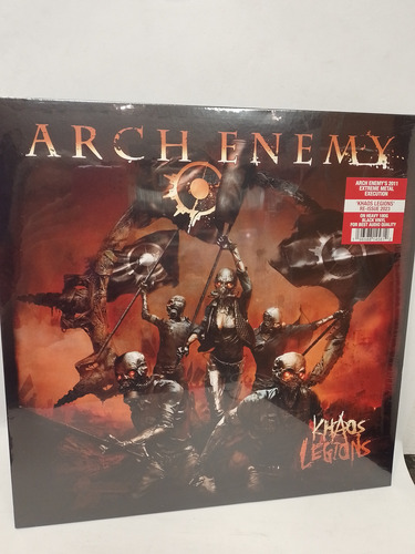 Arch Enemy Khaos Legions Vinilo Lp Nuevo 