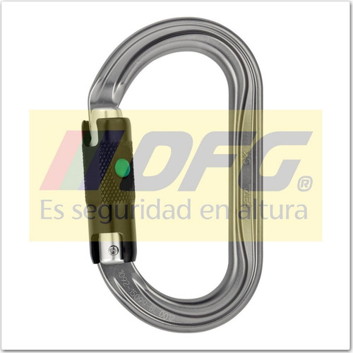 Imagen 2 de 3 de Mosqueton Petzl Ok Ball Lock Carabinero