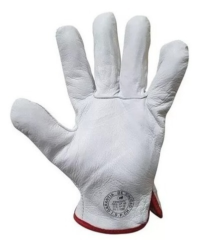 Guantes De Cabritilla Pack 10und S/forro Sertec