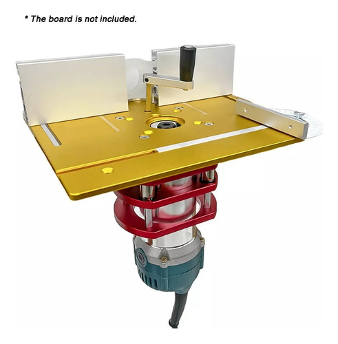 Soporte De Enrutador De Mesa Elevadora De Aluminio J Para
