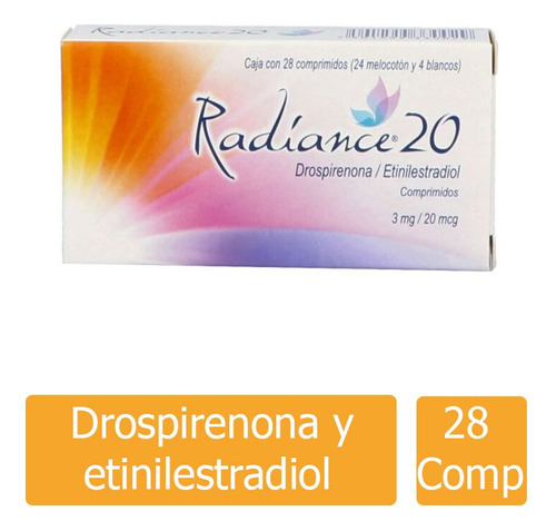 Radiance 20 Mcg / 3 Mg Caja Con 28 Comprimidos