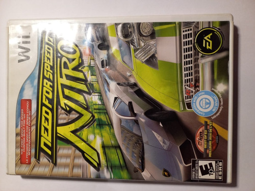 Juego Need For Speed Nitro Nintendo Wii Palermo V Lopez