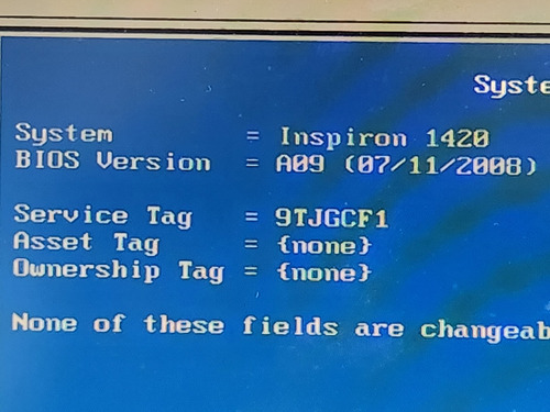 Tela Lcd N141i3-l05 14.1 Notebook Dell 1420 (Usado)