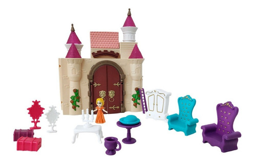 Castelo Sonho De Princesa Com Acessórios 6301 - Dmtoys