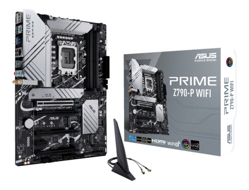 Placa Mãe Prime Z790-p Asus Wi-fi Intel Lga 1700 Atx Ddr5 Cor Preto