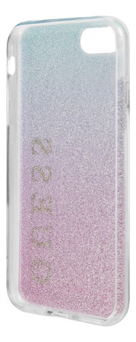 Carcasa Guess P/iPhone 7/8 Azul-rosado Guhci8pcuglpbl