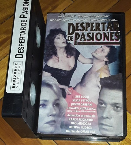 Despertar De Pasiones Vhs Silvia Peyrou Luis Luque Erotico