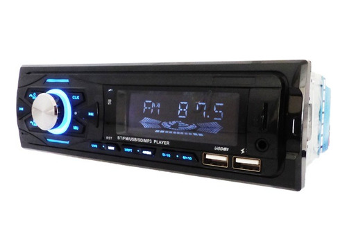 Radio Para Auto Modelo 615. Smart Usb Fast Charge 