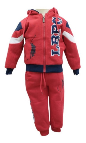 Conjunto De Pants Y Sudadera Para Bebe Long Beach Polo Club