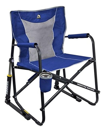 Gci Outdoor Freestyle Rocker Mesh Chair (azul Real)