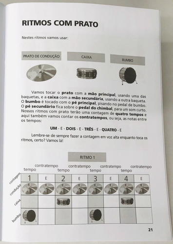 Livro Bateria Para Crianças - André Gonzales
