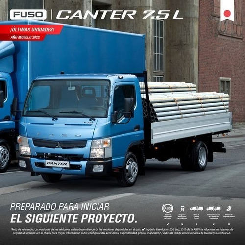 Imagen 8 de 11 de Fuso New Canter Tf 7.5l * Última Unidad