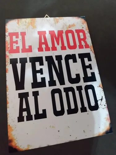 Cuadros X 2 El Amor Vence Al Odio