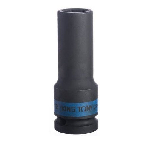 Soquete De Impacto Extra Longo 15mm - 1/2  King Tony 443515m