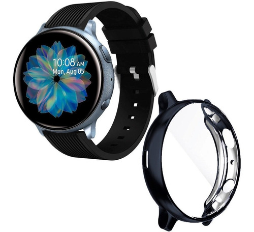 Combo Correa Y Protector Compatible Con Galaxy Watch Active