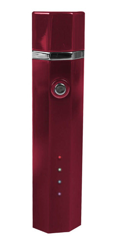 Encendedor Hexagonal Rojo Con Cable Usb Integrado Rojo