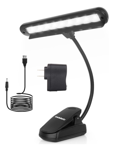 Vshinic Luz De Soporte De Música, Luces De Piano Con Clip,.