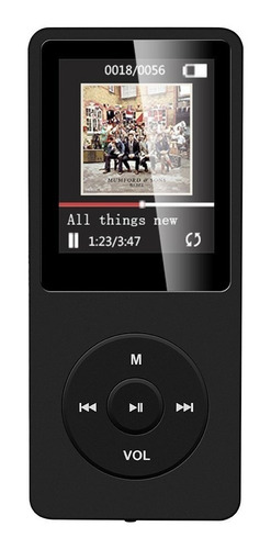 Reproductor De Mp3 Agptek A02s, Con Ranura Para Micro Sd,