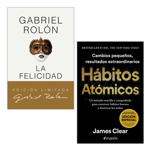 Pack La Felicidad Y Hábitos Atómicos - Ediciones Especiales