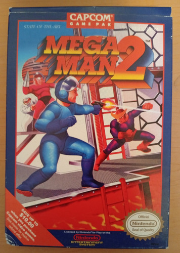 Mega Man 2 (solo Caja Custom) Nintendo Nes (Reacondicionado)