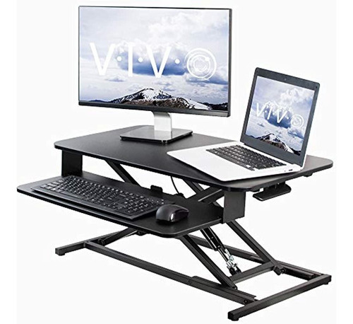 Vivo Desk Riser Convertidor De Pie De 32 Pulgadas Con Resort