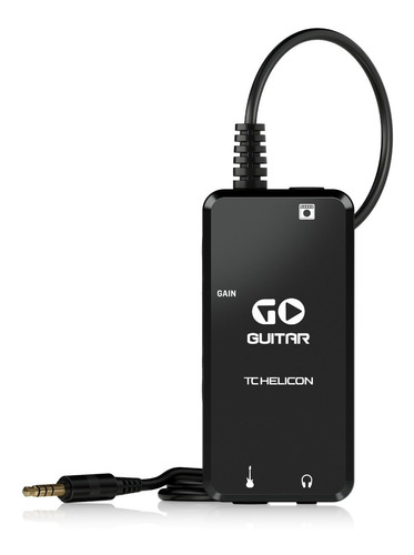 Interfaz De Audio Tc Helicon Go Guitar Portatil