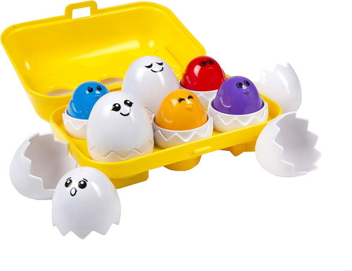Kidoozie Peek N Peep Eggs - Juguete De Clasificación Y Apila