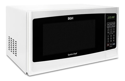 Imagen 2 de 2 de Microondas Bgh Quick Chef B120db9 Blanco 20 Litros 220v