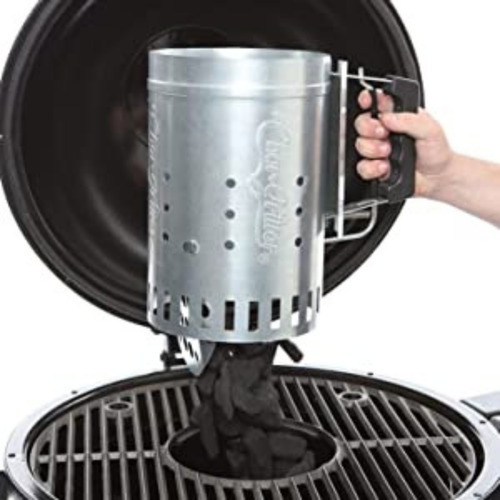Iniciador Carbón Grande Acero Prende Carbon Facilmente