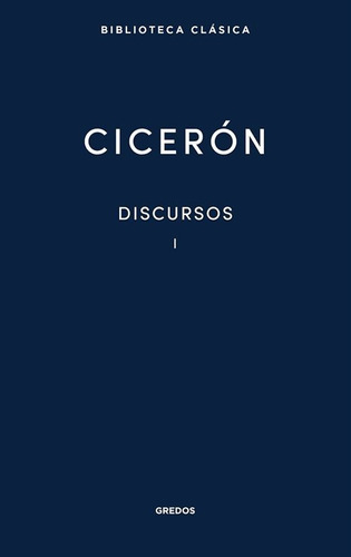  Discursos I   /  Ciceron