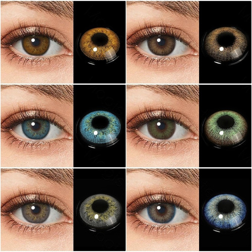 Lentes De Contacto Cosméticos Color