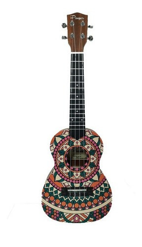 Ukelele Concierto Parquer Diseño Honolulu Abeto Funda Cuota