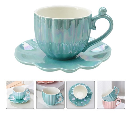 Tazas De Café Con Tapa, Taza De Café Con Forma De Concha, Ta