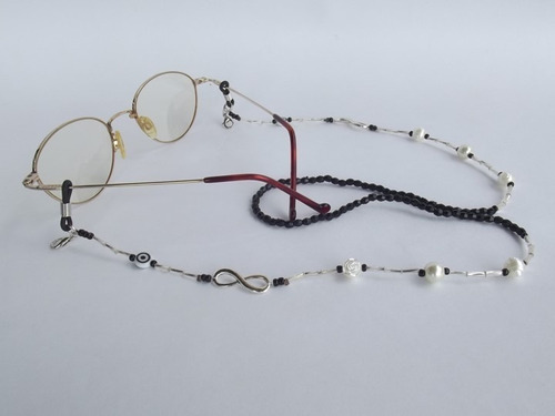 Imagen 4 de 7 de Cuelga Gafas Cuelga Tapabocas Cadena Accesorio Liviano