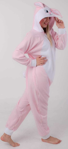 Disfraz Pijama Enterizo Conejo Invierno Adulto Kigurumi