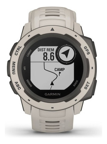 Smartwatch Garmin Instinct Estándar 0.9" caja 45mm de  polímero reforzado con fibra  gray, malla  tundra de  silicona y bisel  tundra de  polímero reforzado con fibra