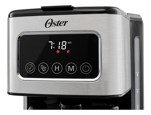 Oster® Bvstdc4403 Cafetera Programable 12 Tazas, Negro Y Ace