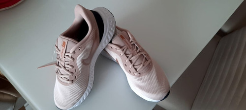 Tenis Nike Revolution 5 - Rosa/dourado - Super Oferta