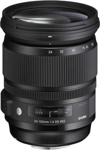 Lente Sigma De 24-105mm F4.0 Art Dg Os Hsm Para Nikon