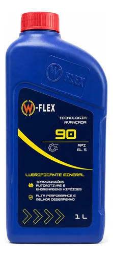 Óleo Transmissão Manual W-flex 1l 90w Api Gl5 Linha Pesada