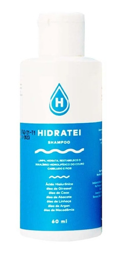 Hidratei - Shampoo Hidratante - Tamanho Viagem