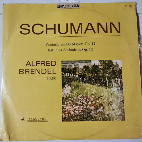 Disco Lp: Schumann- Alfred Brendel Piano
