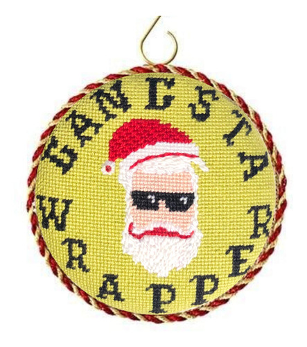 Gangsta Wrapper Kit Punto Aguja Adorno Navidad Para Adulto