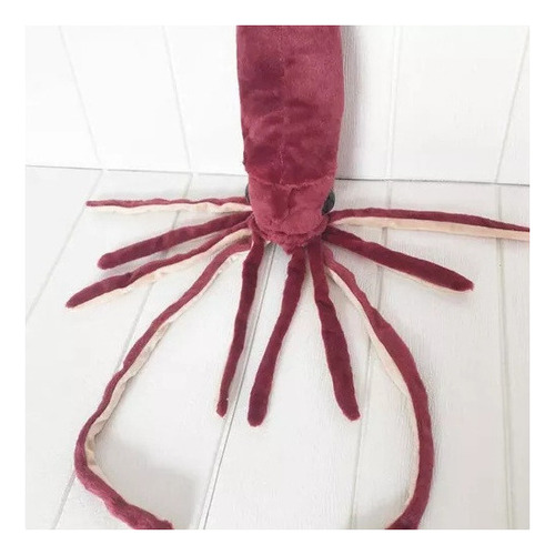 Juguete De Pulpo Con Simulación De Calamar De Peluche Gigant