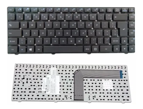 comprar Teclado Para Notebook Positivo Unique S1991i 3d Br Com Ç