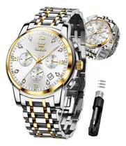 Comprar Olevs Relojes Para Hombre Relojes De Cronógrafo De Cuarzo De